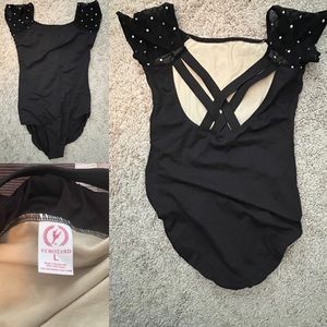 Eurotard Adult Large Black Leotard